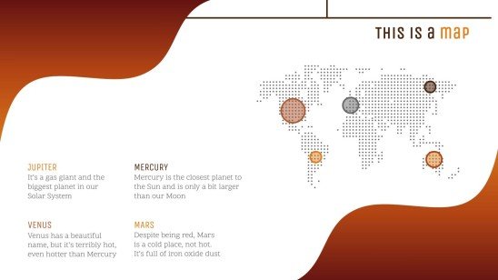 Galaxie dégradé Modèles de présentation