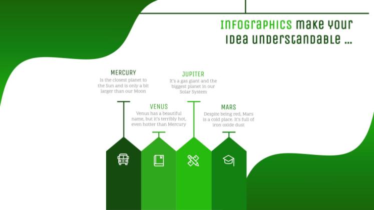 은하계 그레이디언트 프레젠테이션 템플릿