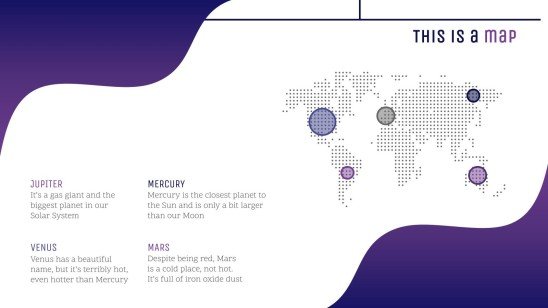 은하계 그레이디언트 프레젠테이션 템플릿