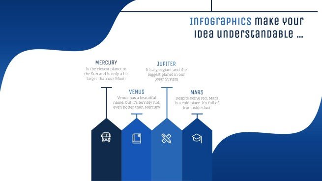 Galaxie Farbverlauf Präsentationsvorlage