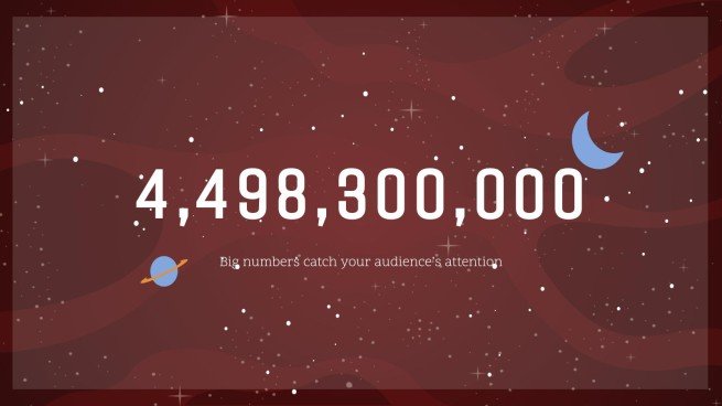 Galaxie dégradé Modèles de présentation