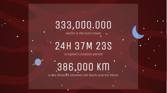 Galaxie dégradé Modèles de présentation