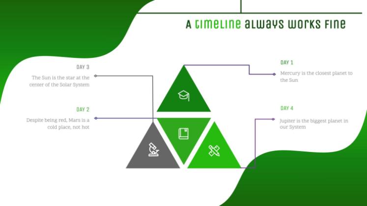 은하계 그레이디언트 프레젠테이션 템플릿
