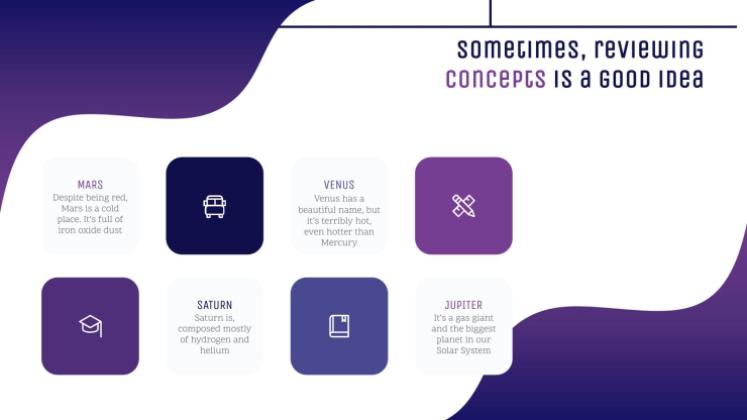 은하계 그레이디언트 프레젠테이션 템플릿