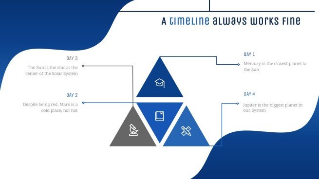 Galaxie Farbverlauf Präsentationsvorlage