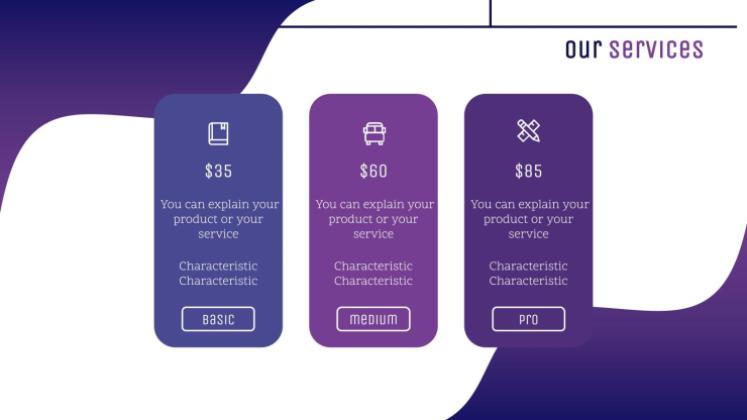 은하계 그레이디언트 프레젠테이션 템플릿