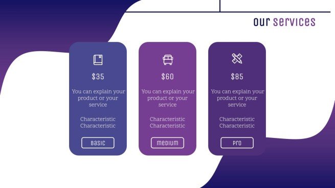 은하계 그레이디언트 프레젠테이션 템플릿