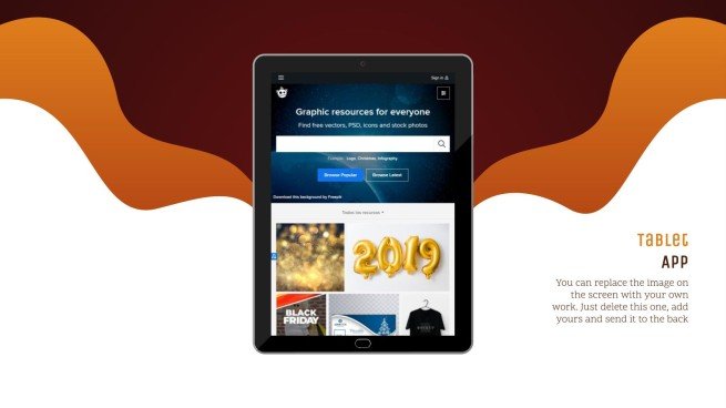 Galaxie dégradé Modèles de présentation