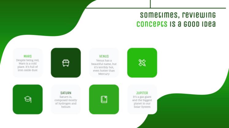 은하계 그레이디언트 프레젠테이션 템플릿