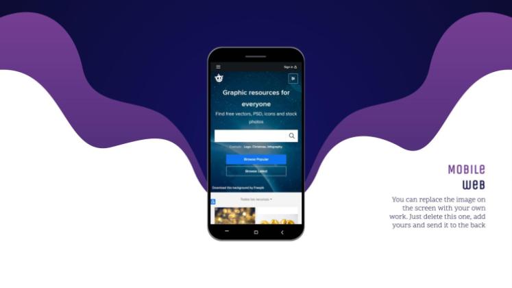 은하계 그레이디언트 프레젠테이션 템플릿
