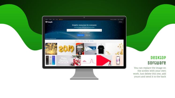 은하계 그레이디언트 프레젠테이션 템플릿