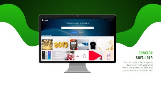 은하계 그레이디언트 프레젠테이션 템플릿