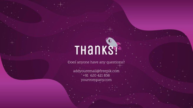 Galaxie Farbverlauf Präsentationsvorlage