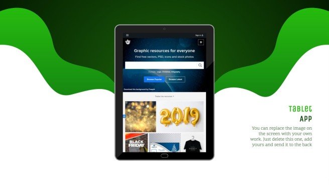 은하계 그레이디언트 프레젠테이션 템플릿