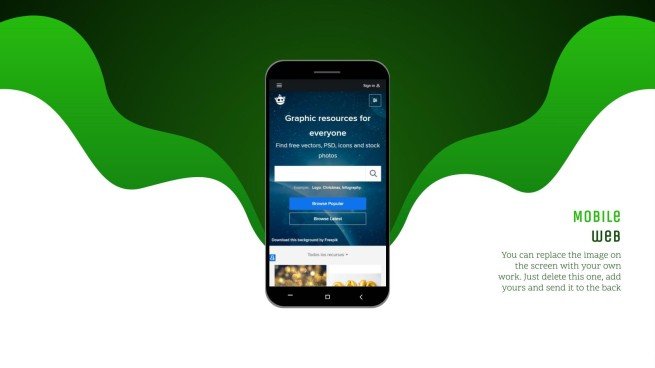 은하계 그레이디언트 프레젠테이션 템플릿
