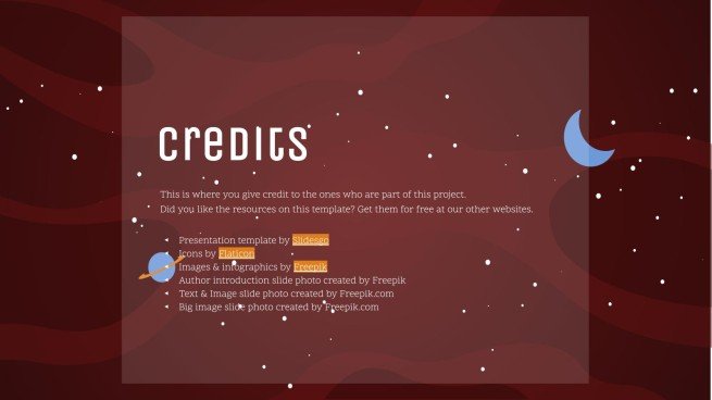 Galaxie dégradé Modèles de présentation