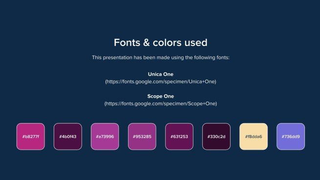 Galaxie Farbverlauf Präsentationsvorlage