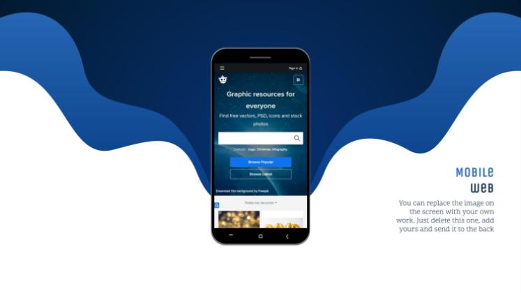 Galaxie Farbverlauf Präsentationsvorlage