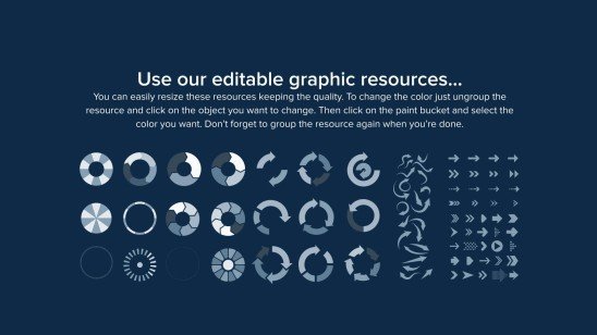 Galaxie dégradé Modèles de présentation