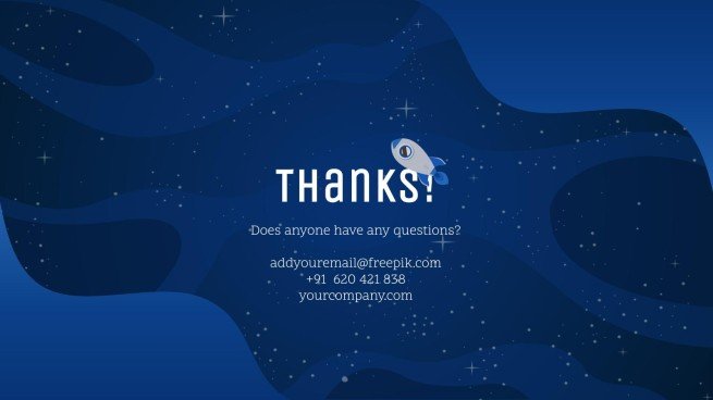 Galaxie Farbverlauf Präsentationsvorlage