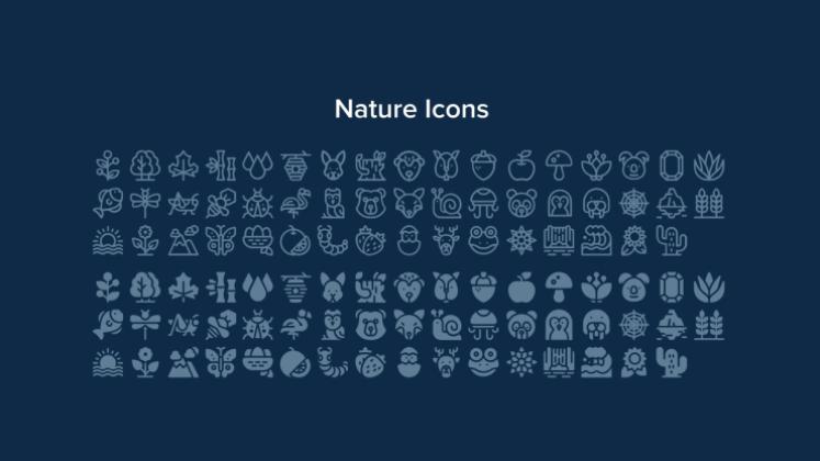 은하계 그레이디언트 프레젠테이션 템플릿