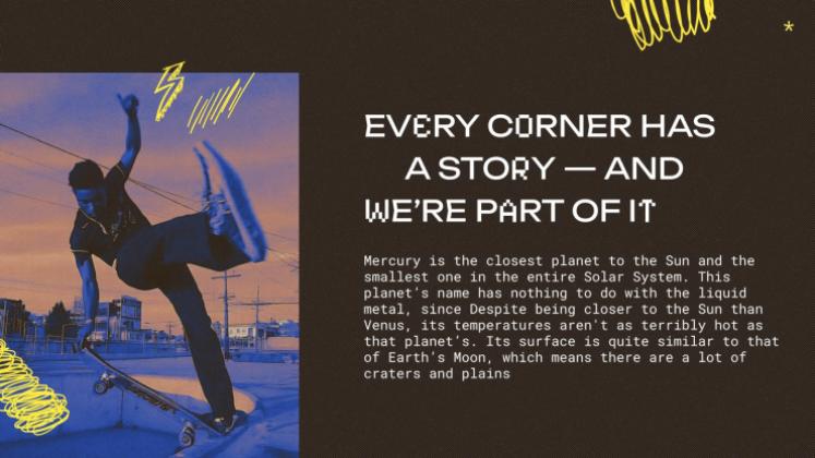 Urban Flow presentation template 