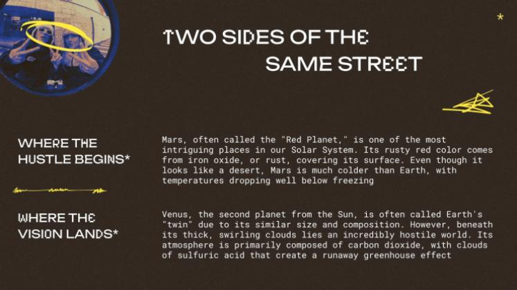 Urban Flow presentation template 