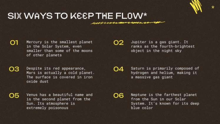 Urban Flow presentation template 