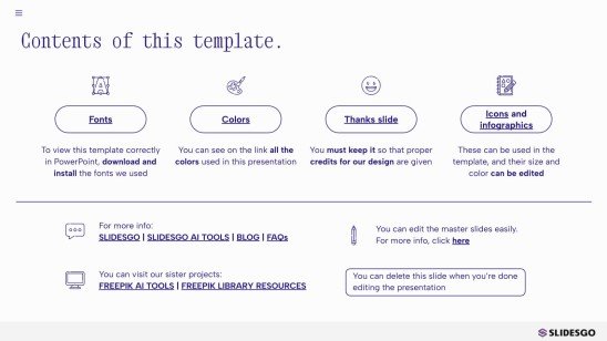 Ceramic Grace presentation template 