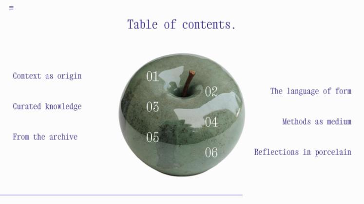 Ceramic Grace presentation template 