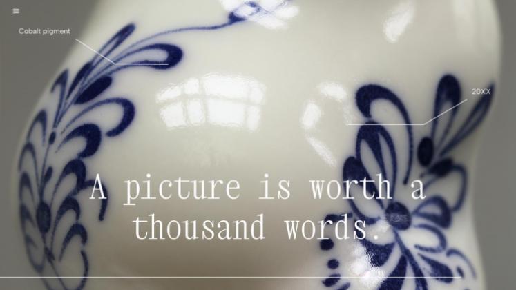 Ceramic Grace presentation template 