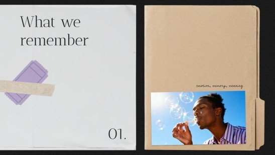 계층화된 메모리 프레젠테이션 템플릿