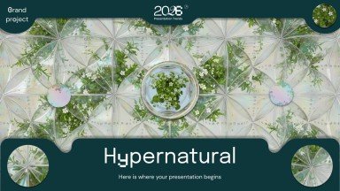 Hypernatural presentation template 
