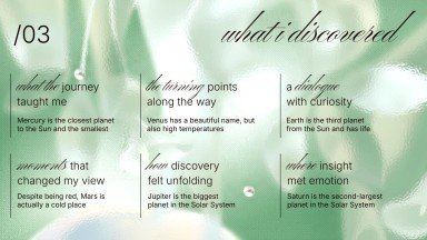 Muted Noise presentation template 