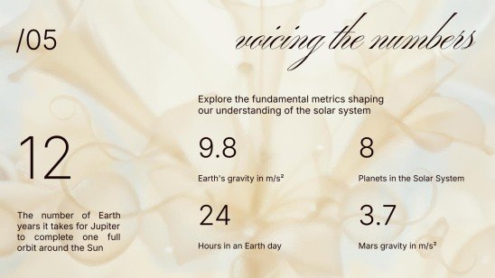 Muted Noise presentation template 