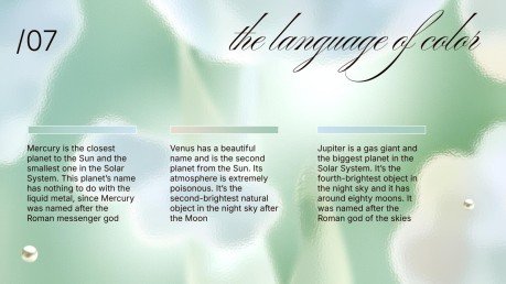 Muted Noise presentation template 