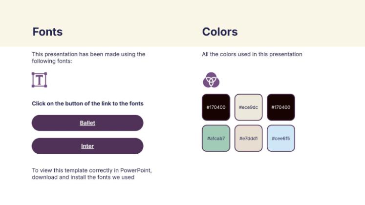 Muted Noise presentation template 