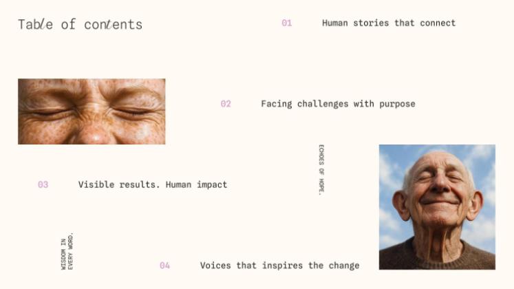Inner Echo presentation template 