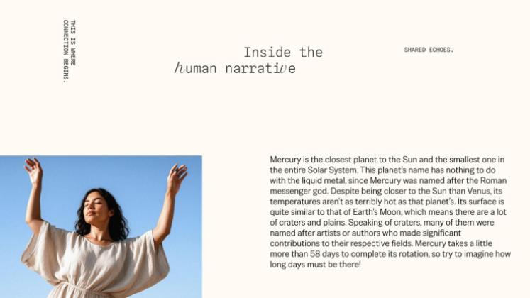 Inner Echo presentation template 