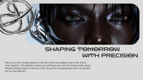 Chrome Drift presentation template 