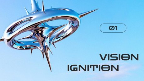 Chrome Drift presentation template 