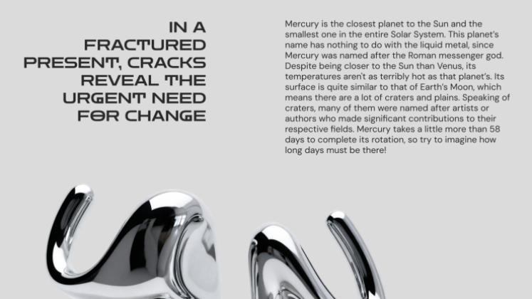 Chrome Drift presentation template 