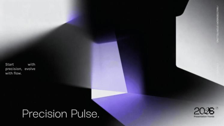 Precision Pulse presentation template 