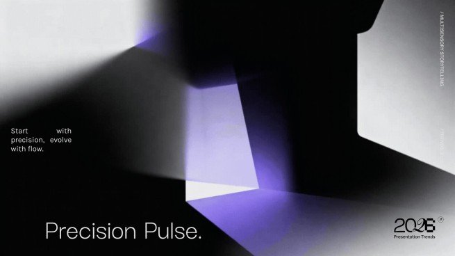 Precision Pulse presentation template 