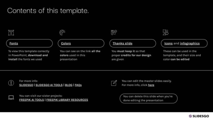 Precision Pulse presentation template 