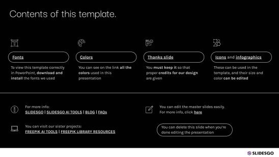 Precision Pulse presentation template 