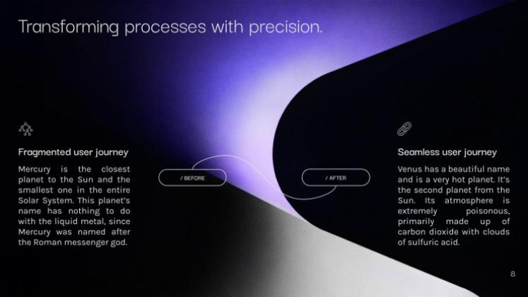 Precision Pulse presentation template 