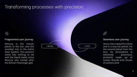 Precision Pulse presentation template 