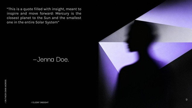 Precision Pulse presentation template 