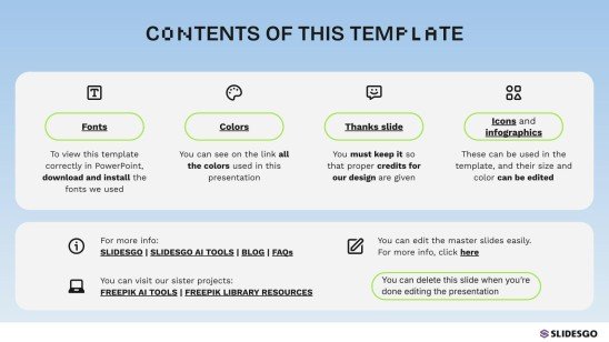 Bubble Syntax Präsentationsvorlage